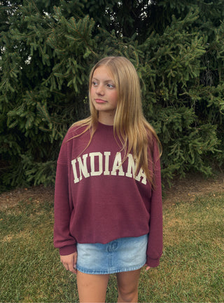 Indiana Super Soft Long Sleeve - Burgundy