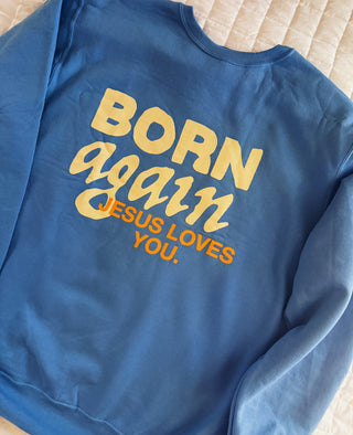 Born Again Dove Crewneck