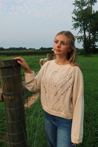 Classic Cable Knit Sweater