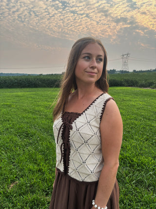 Brylee Bow Vest
