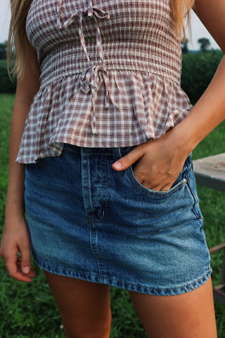 Everyday Denim Skort