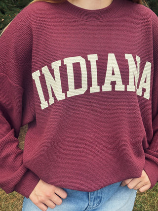 Indiana Super Soft Long Sleeve - Burgundy