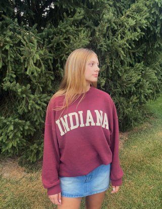 Indiana Super Soft Long Sleeve - Burgundy
