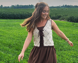 Brylee Bow Vest