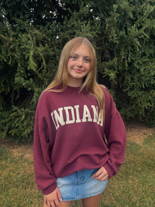 Indiana Super Soft Long Sleeve - Burgundy