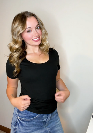 Basic Butter Soft Tee - Black