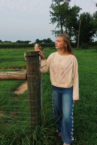 Classic Cable Knit Sweater