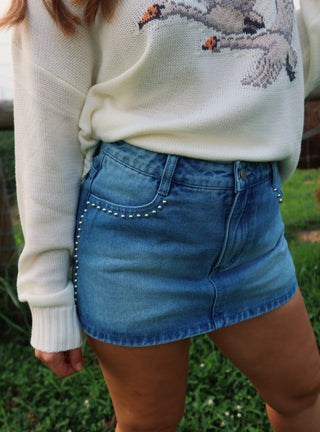 Studded Dream Skort