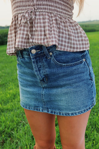 Everyday Denim Skort