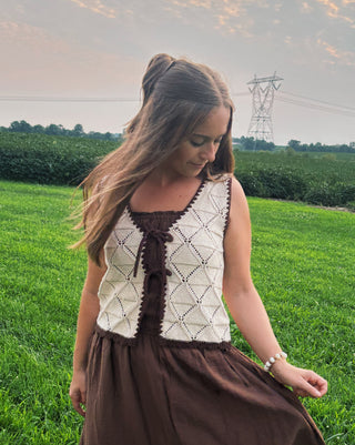 Brylee Bow Vest